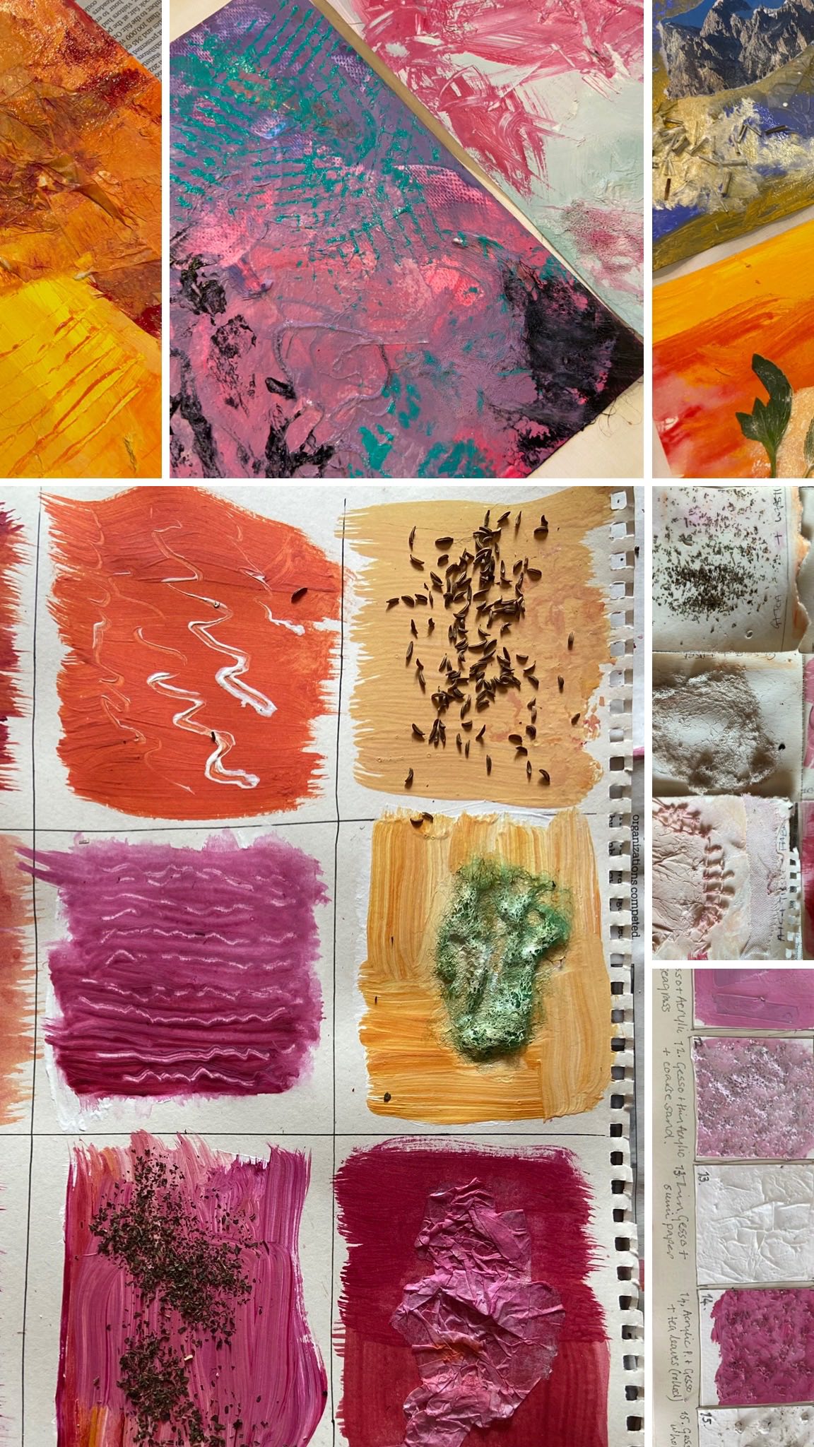 Session 2 of mixed media exploration- complete with a dial in from Italy ! We are having such fun playing and being free to mess and explore!
-
-
-
-
-
#studiolife #creativespace #workshops #timeout #soulgrowth #artworkshop #soulfood #metime #mixedmediapainting #creating #texturepainting #collage