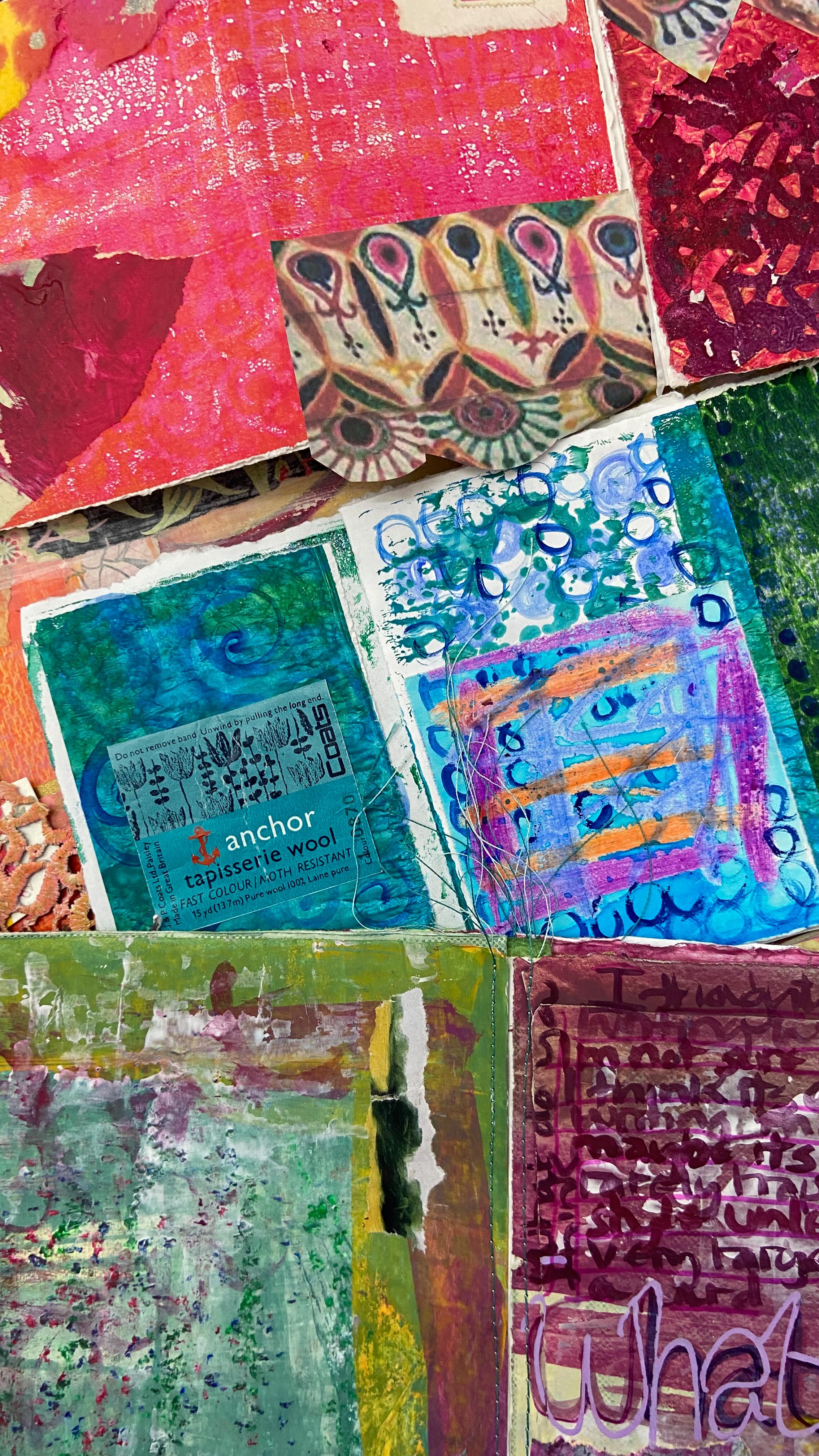 Have you ever thought about starting a creative art journal? There are so many ways you can go with this and it is so very therapeutic. I have 4 art journals on the go and I love to see how they evolve …. I am running a 2 day exploratory creative art journaling course on Friday 6 and 13 March from my studio on the edge of Plymouth. Day one will be creating and collating papers and day two will explore ways of how to start and pursue journaling 
-
-
-

#artjournaling #artjournal #mixedmediaartjournal ￼￼#artworkshop #studiolife