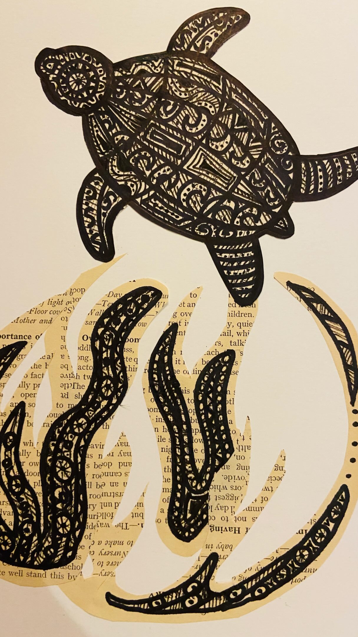 Exploring pattern, storytelling, and playful mark-making this week at @madhattersstudio in our Folk Art Inspired Illustrative Workshop 
Using vintage book papers as our canvas, we created bold illustrative creatures and @beryl_cook_official inspired swimmers, all layered with intricate patterns and line work.

I love how every piece developed its own personality — expressive, joyful and completely unique. A wonderful reminder that creativity doesn’t need to be perfect to be powerful. 

#folkart #illustration #artworkshops #creativespace #timeout