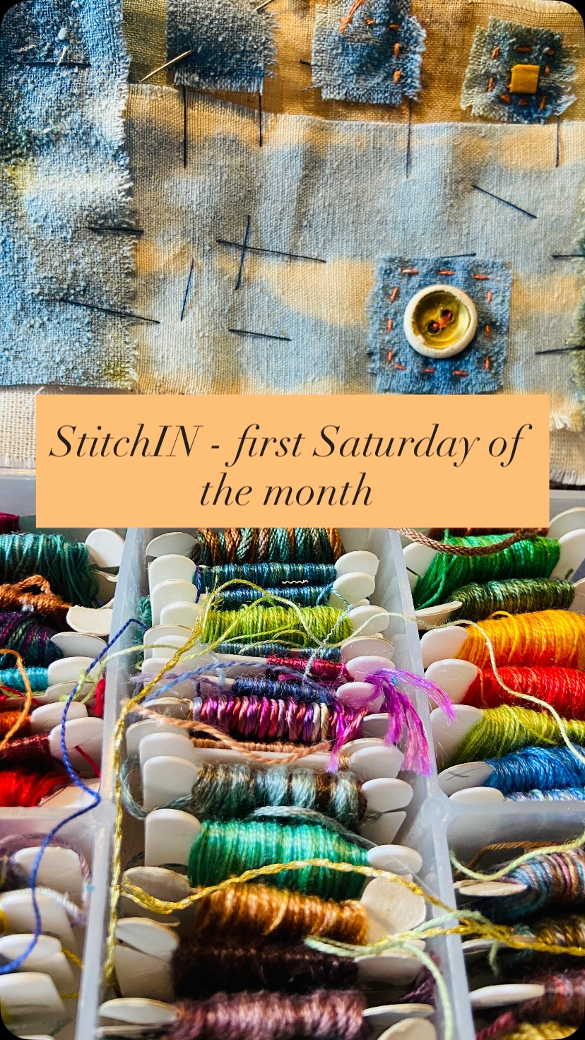 First Saturday of the month means one thing… ‘StitchIN’ at Mad Hatter’s Studio. 

What a joyful morning of creativity, conversation and inspiration. 💛

Everyone arrived with an incredible variety of projects in progress - from a beautiful textile piece inspired by Plymouth’s Sardine Festival by @sarahbrown.art as well as some lush handmade earrings, to delicate pressed flower cards, handmade textile booklets by @lynedwardsdesigns , and the sweetest little reclaimed textile, stitched brooch by @mary_embleton_ . There are always plenty of ideas, encouragement and much laughter shared along the way.

Of course, creativity is always better with homemade lemon cake, fresh coffee, endless cups of tea, and good company. 🍰🍋☕

These monthly gatherings are a chance to slow down, make progress on your own projects, discover new ideas and enjoy being surrounded by fellow creative souls. There’s no pressure, just a welcoming space to create, chat and be inspired.

Thank you to everyone who came along and made it another lovely morning. We can’t wait to do it all again next month!