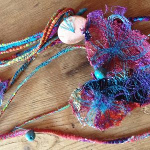 Upcycled Textile & Found Object Jewellery workshop with Sheron King