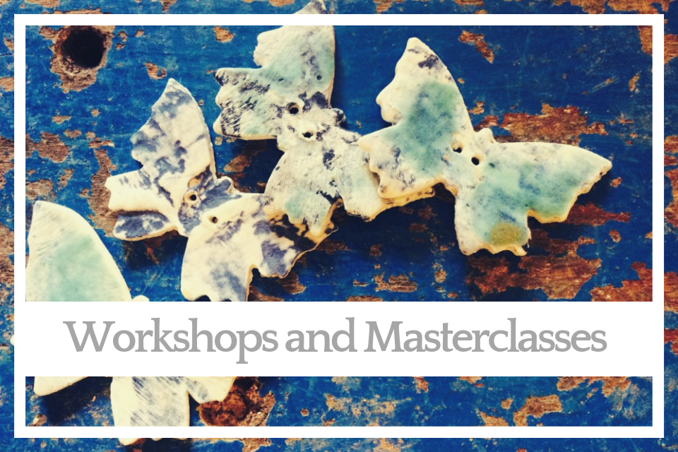 contemporary craft workshops and masterclasses at Mad Hatters Studio near Plymouth