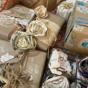 Christmas Creative Evening - Eco Cards, Wrapping and Tag Workshop Thursday Nov 26, 2026 7-9.30