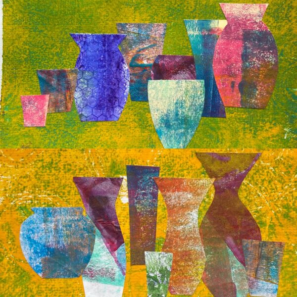 Gelli Plate Print and Collage Workshop Friday 12 September 2025 10-3 - Image 7