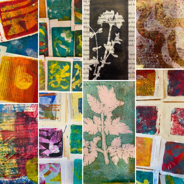 Gelli Plate Print and Collage Workshop Friday 12 September 2025 10-3