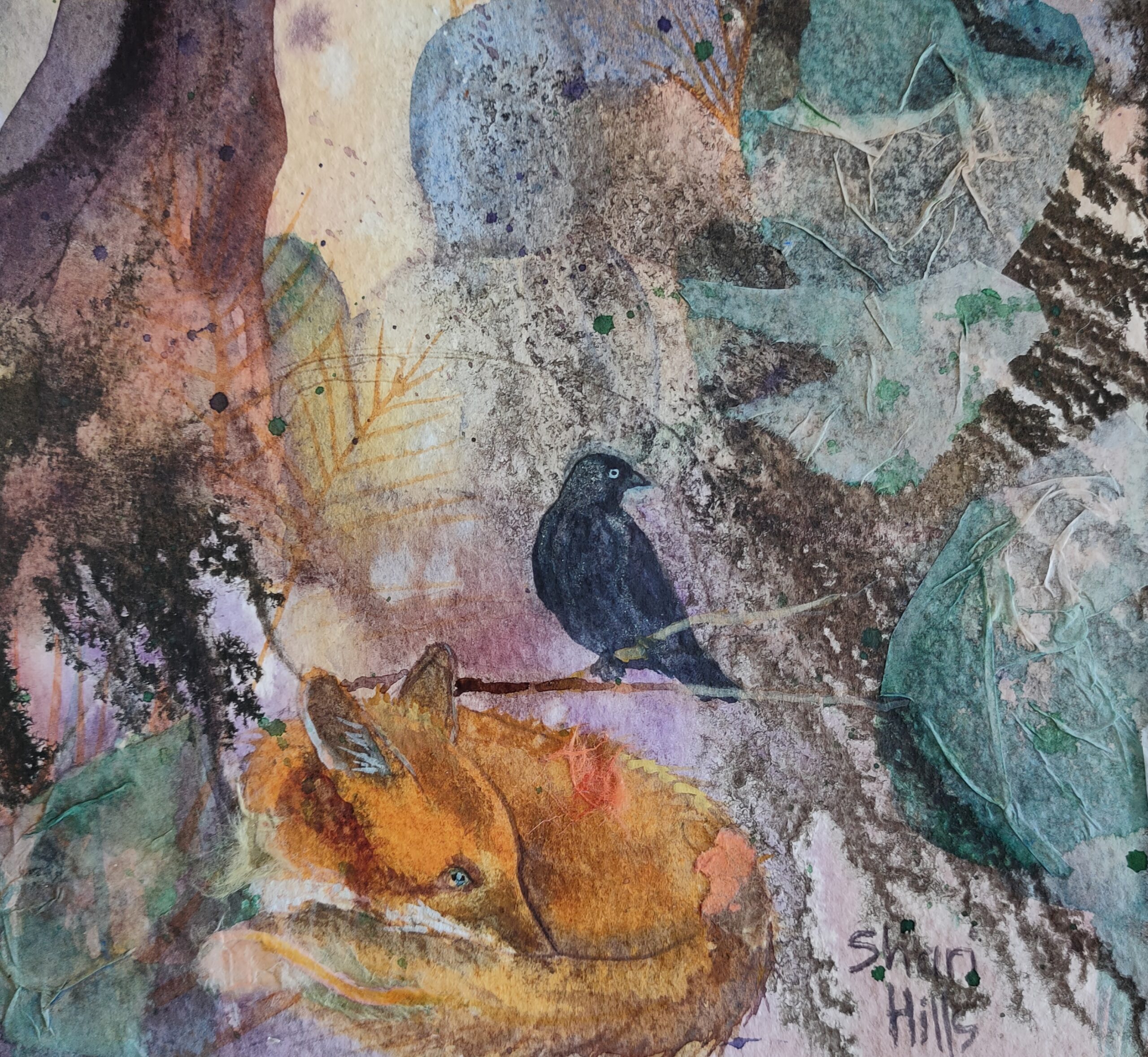 Dusk and Dawn Watercolour Workshop - Crepuscular Creatures with Shari Arnott 11th September 2026 10-3 - Image 2