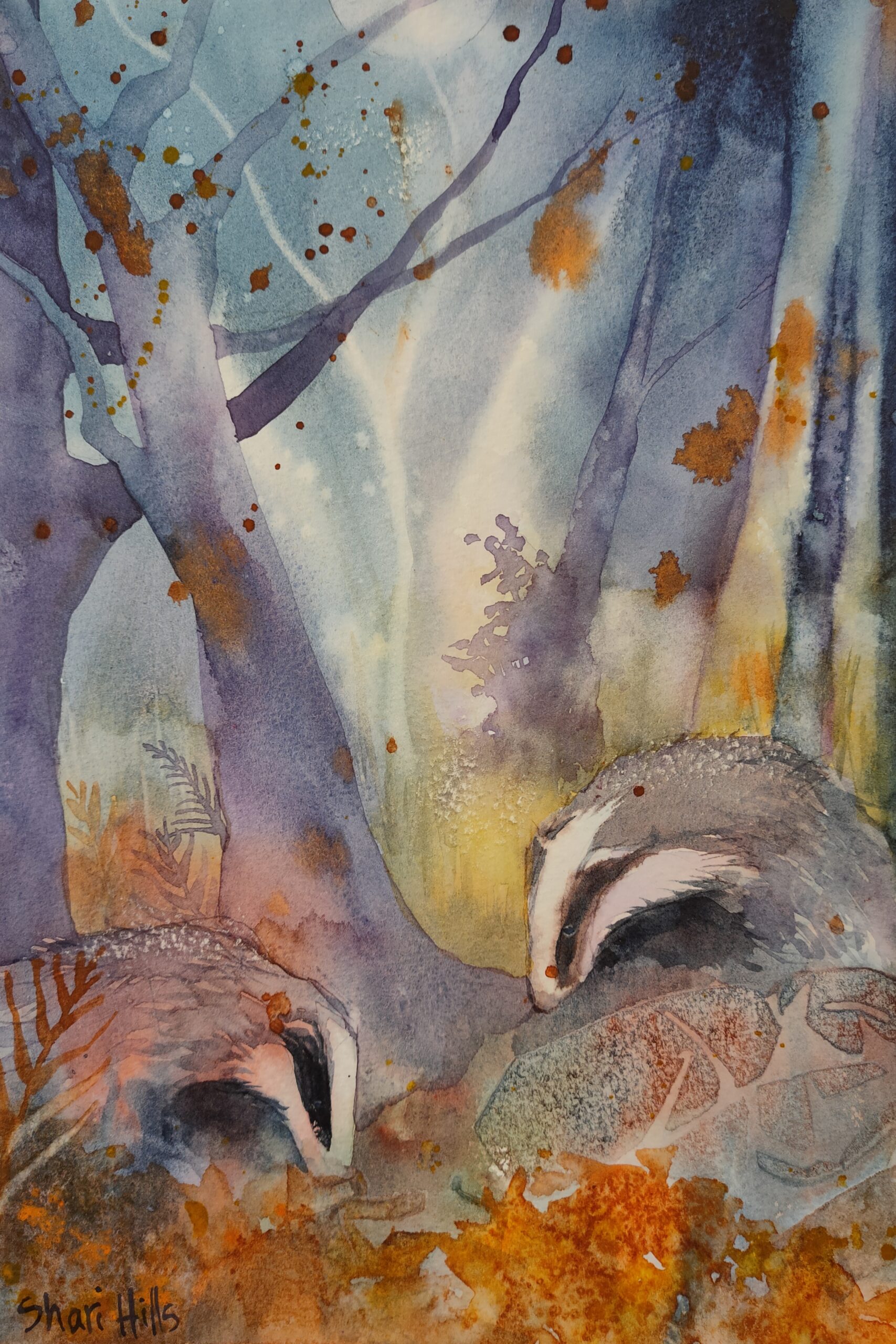 Dusk and Dawn Watercolour Workshop - Crepuscular Creatures with Shari Arnott Friday 30 October 2026 10-3 - Image 5
